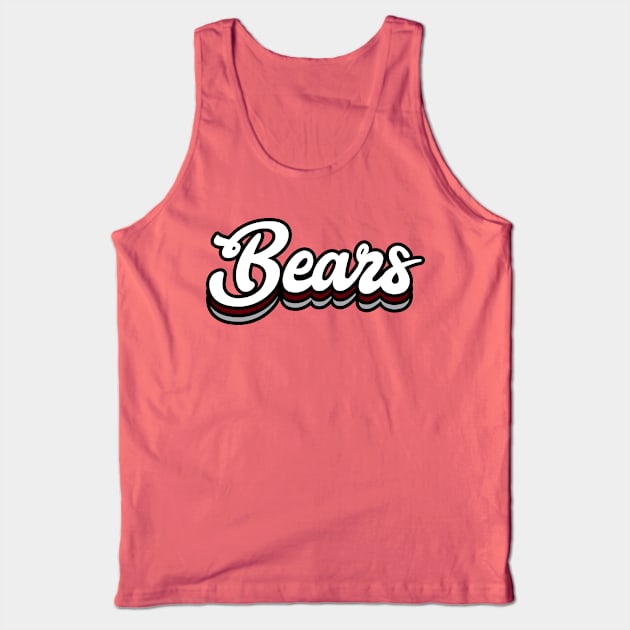 Bears - MSU Tank Top by Josh Wuflestad